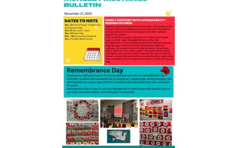 Bulletin Nov 17