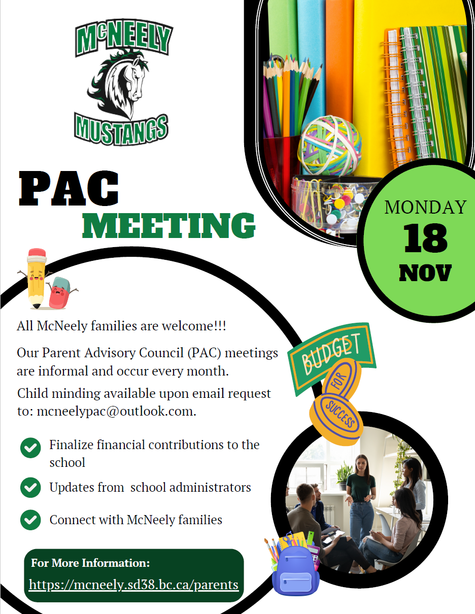 November PAC Meeting